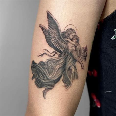 Top 10 angel whispering tattoo ideas and inspiration